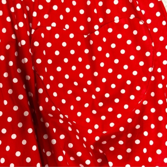 Disney Minnie Mouse Her Universe Red Polka Dot Strawberry Dress 3x - Picture 11 of 15